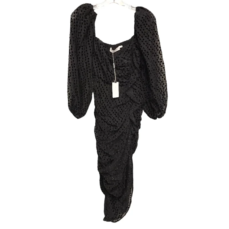 Price Cut Dress Party Midi By Astr In Black, Size:Xs
