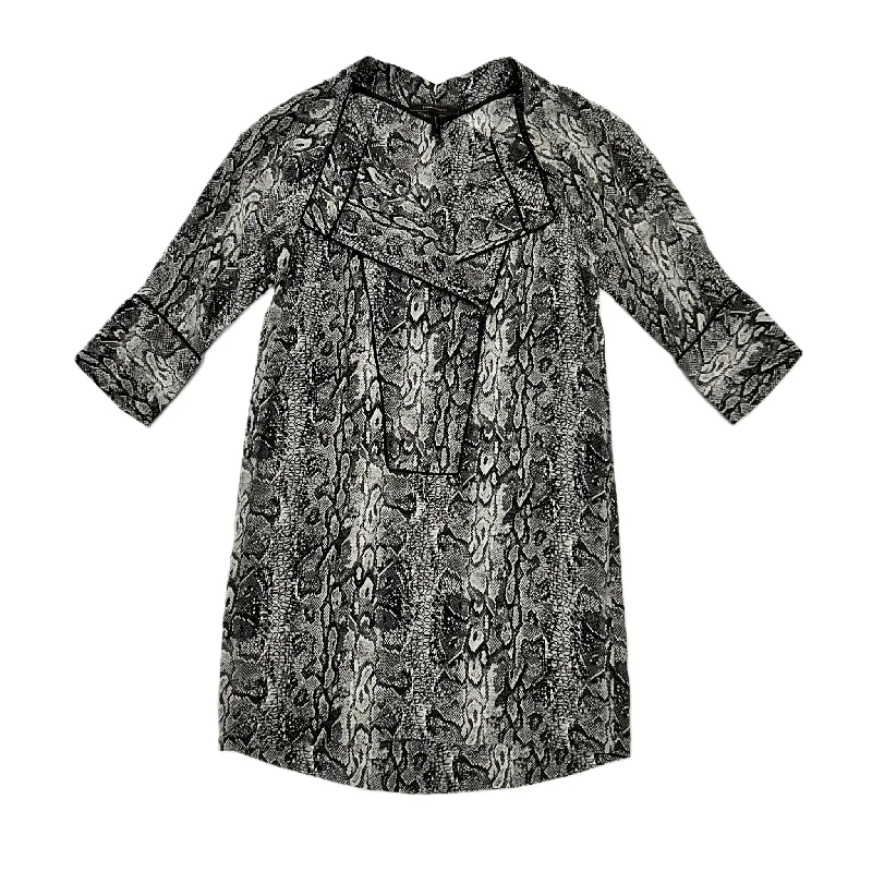 Sale Event Dress Casual Short By Bcbgmaxazria In Snakeskin Print, Size: Xxs