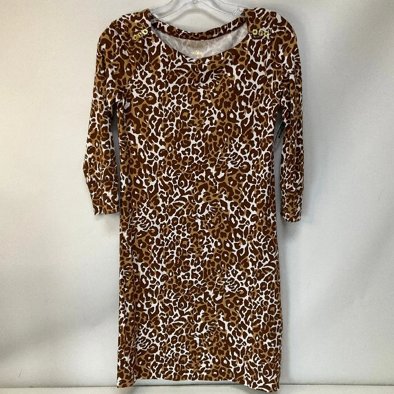 Extra Savings Dress Casual Short By Lilly Pulitzer In Animal Print, Size: Xs