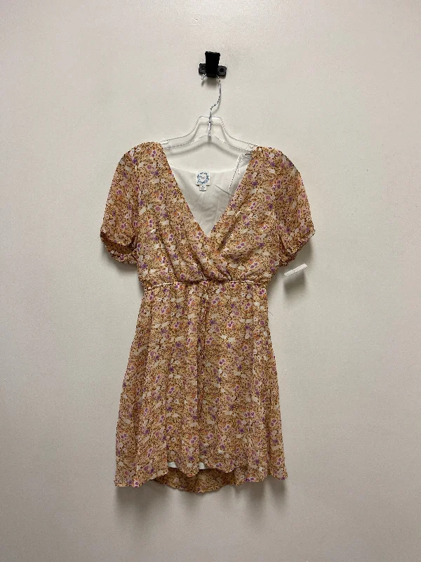 Early Access Dress Casual Short By Blue Rain In Brown, Size: M