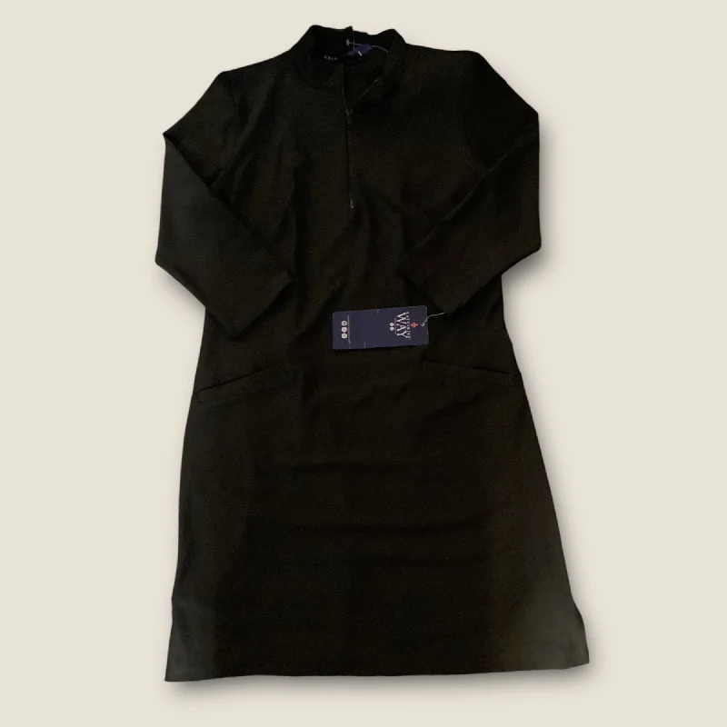 One-DAY Sale Dress Casual Midi By Clothes Mentor In Black, Size: Xs