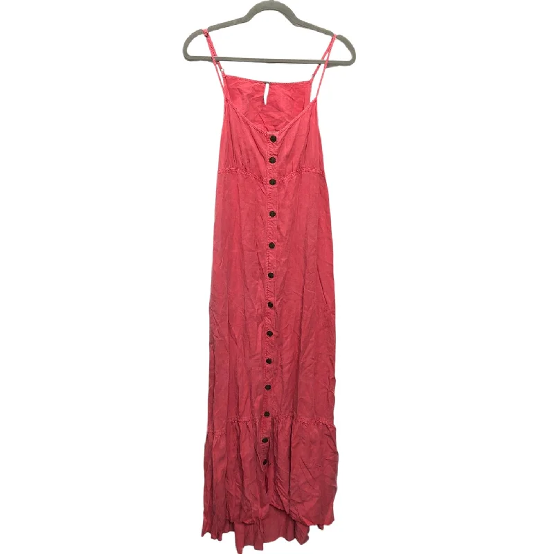 Fantastic Offers Dress Casual Maxi By Free People In Pink, Size: M