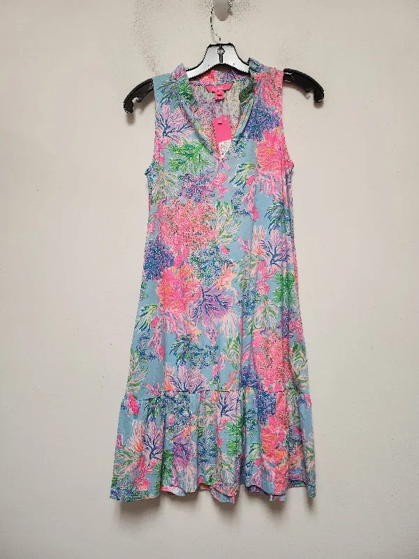 Hurry In Dress Casual Short By Lilly Pulitzer In Nautical Print, Size: Xxs