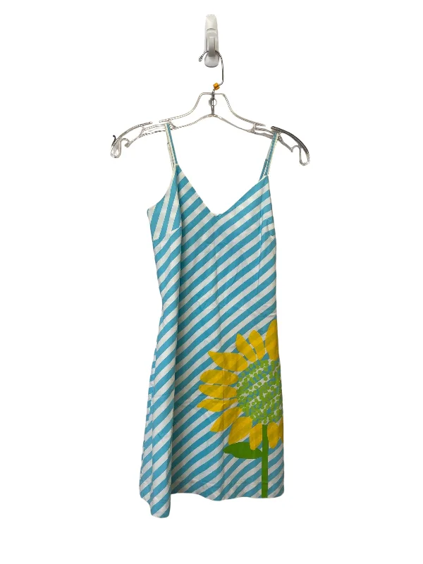 Price Blitz Dress Casual Midi By Lilly Pulitzer In Striped Pattern, Size: 0