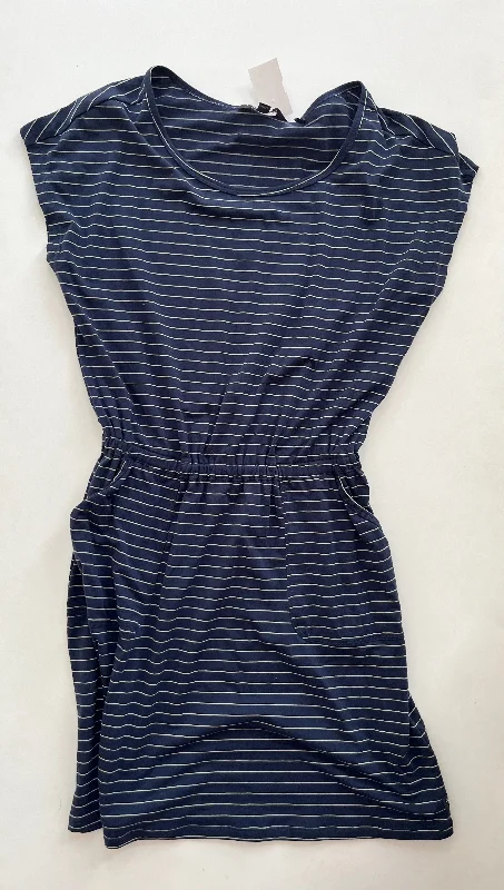Midnight Madness Dress Casual Midi By Toad & Co In Striped, Size: Xs