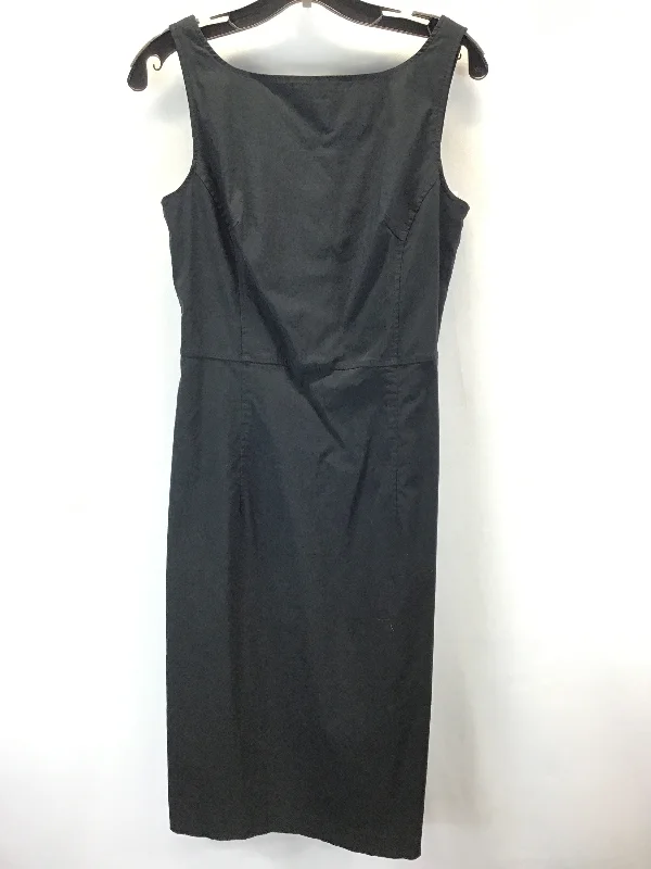 Early Bird Discount Dress Casual Midi By Express In Black, Size: 10
