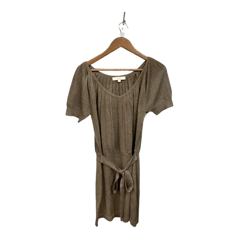Massive Deals Dress Sweater By Loft In Brown, Size: S
