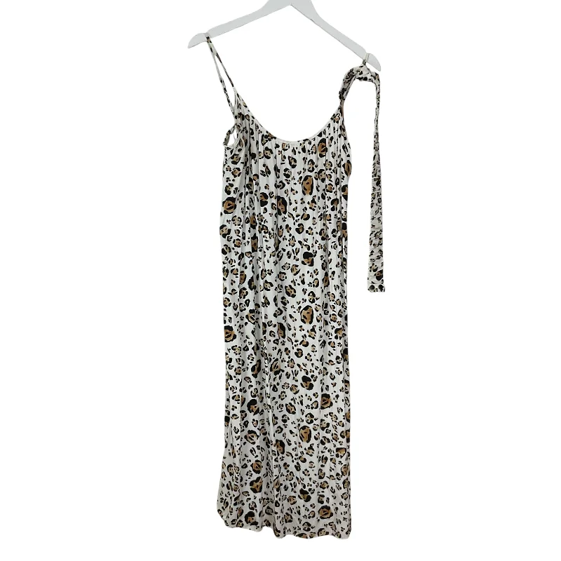 Members Only Dress Casual Maxi By Clothes Mentor In Animal Print, Size: 8