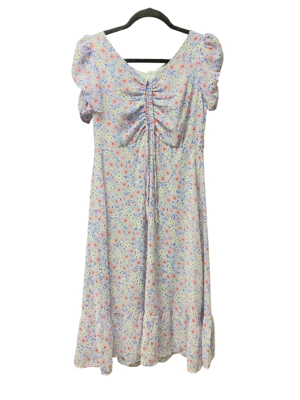 Incredible Offers Dress Casual Short By Clothes Mentor In Floral Print, Size: Xxl