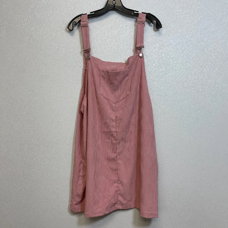 Great Deals Dress Casual Short By Cmf In Rose, Size: 2x