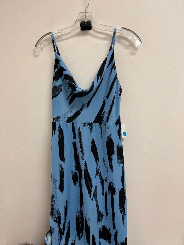 Lowest Prices Dress Casual Maxi By Forever 21 In Black & Blue, Size: M