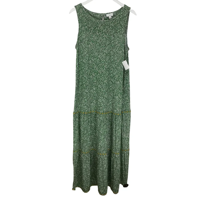 Special Buy Dress Casual Maxi By J. Jill In Green, Size: M