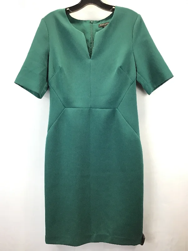 Bonus Savings Dress Work By Banana Republic O In Green, Size: 6