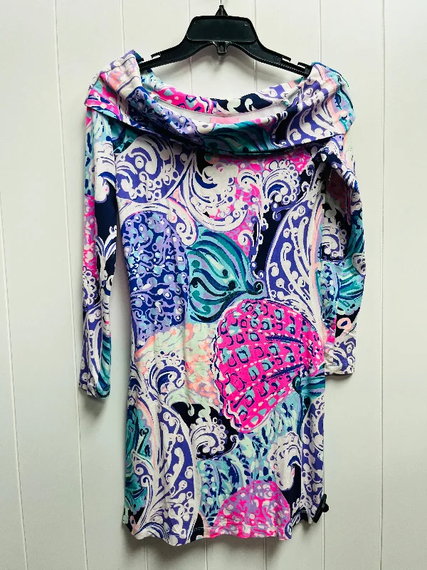 Special Promotion Dress Casual Short By Lilly Pulitzer In Pink & Purple, Size: Xs