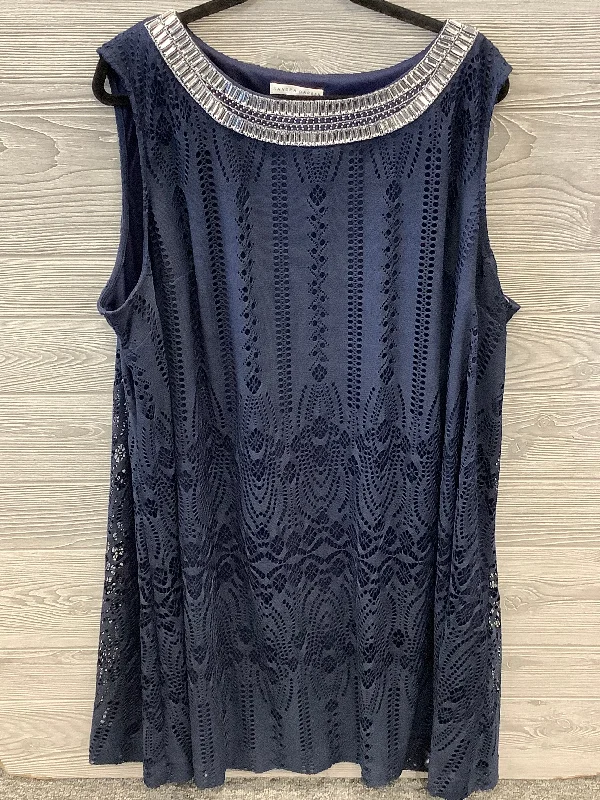 Sale Event Dress Party Midi By Sandra Darren In Navy, Size: 24