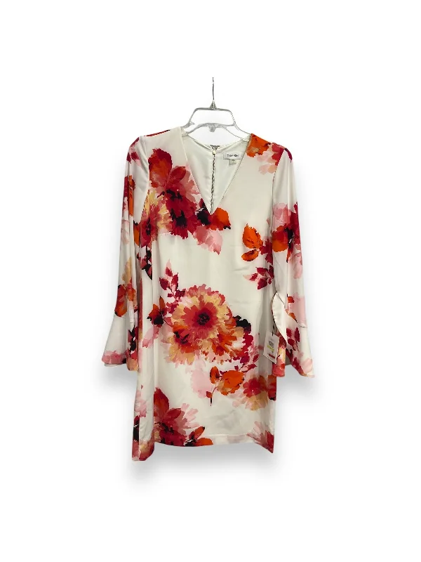 Incredible Offers Dress Casual Midi By Calvin Klein In Multi-colored, Size: S