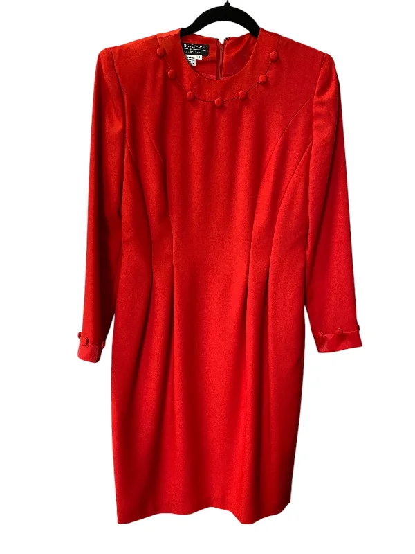 Can't Miss Dress Work By Clothes Mentor In Red, Size: S