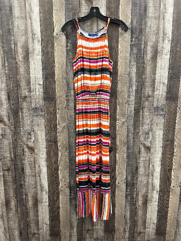 Best Bargains Dress Casual Maxi By Apt 9 In Striped Pattern, Size: Petite   S