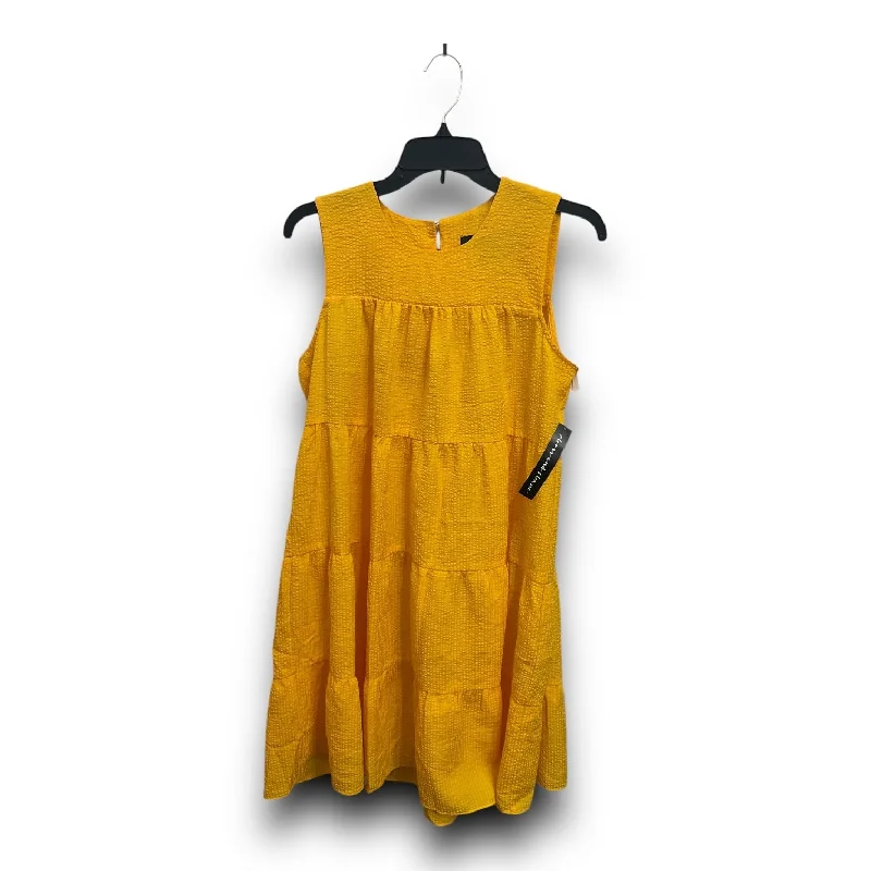Limited Quantity Dress Casual Midi By Cmc In Yellow, Size: M