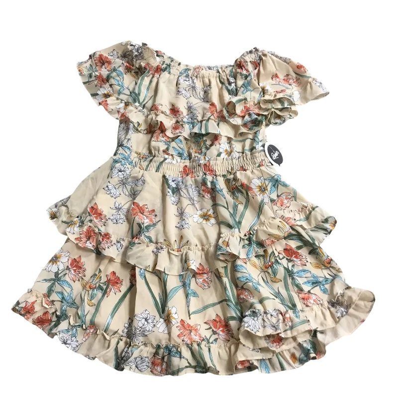 Factory Direct Sale Dress Casual Short By Clothes Mentor In Tan, Size: M