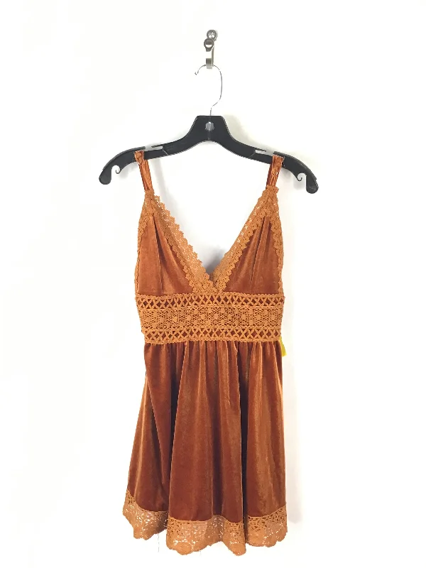Special Savings Dress Casual Short By Clothes Mentor In Orange, Size: S