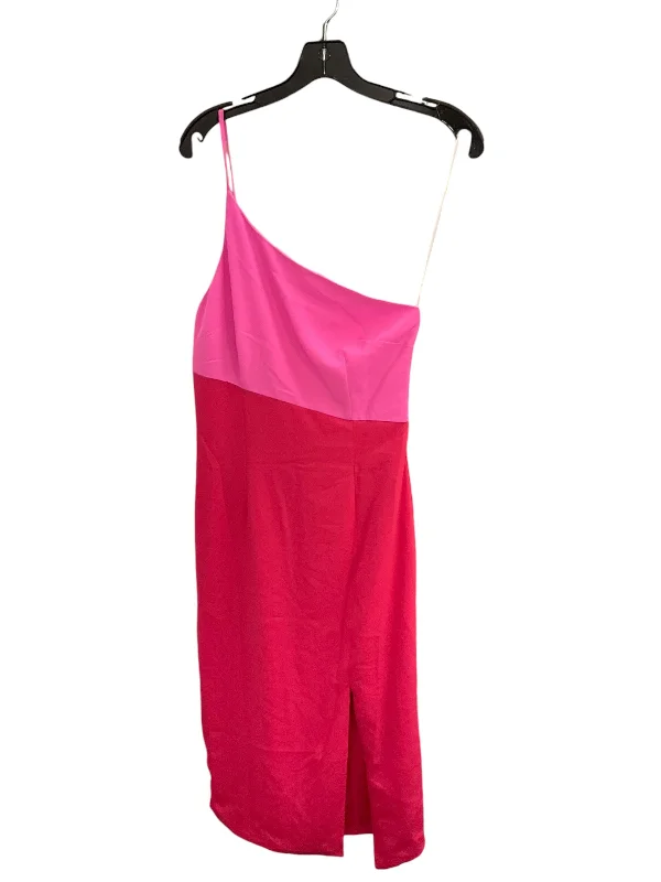 Don't Wait Dress Casual Maxi By Nordstrom In Pink, Size: 4
