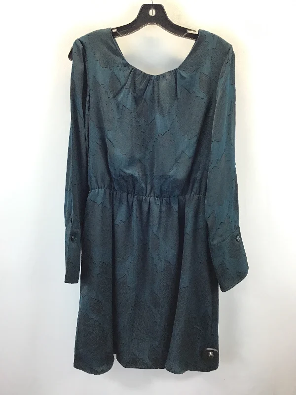Discount Days Dress Casual Short By A New Day In Teal, Size: M