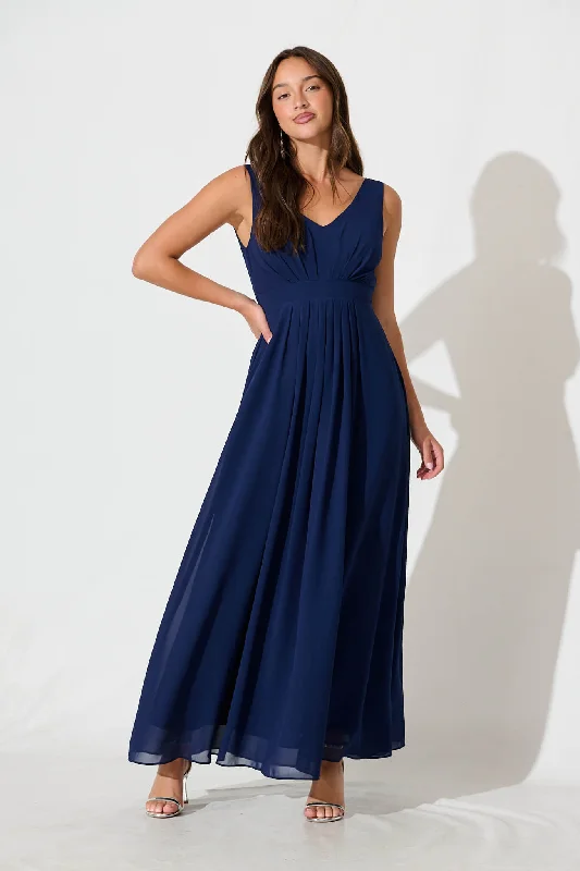 Reduced Prices Wonderful Maxi Dress Navy