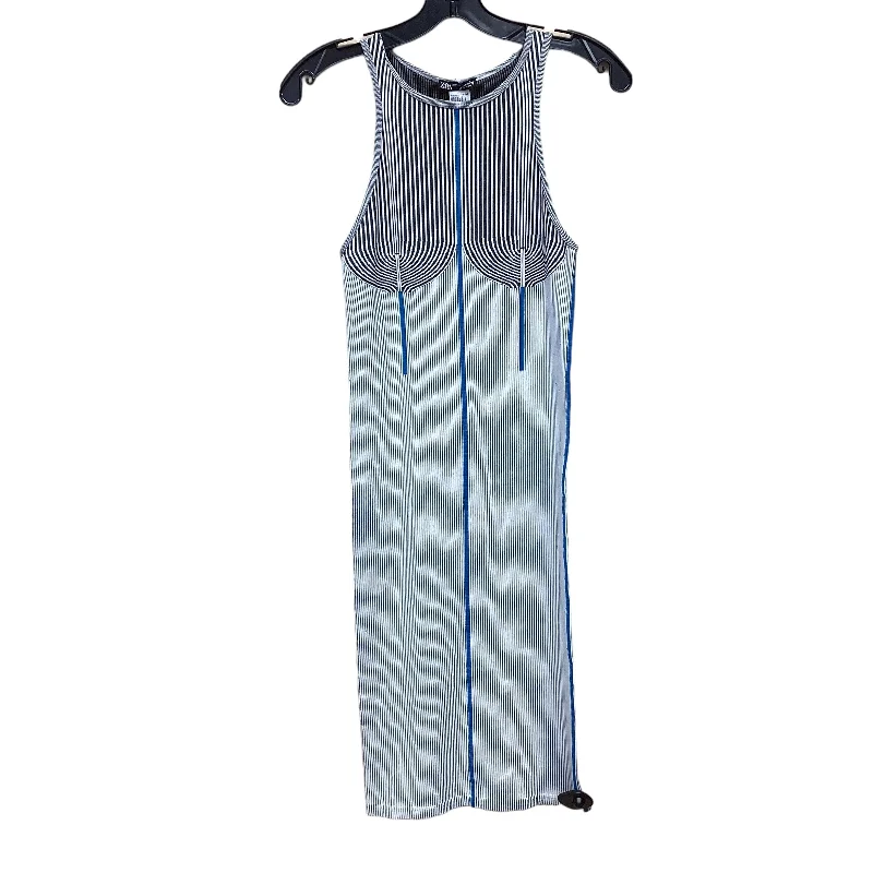 Buy Now Dress Casual Midi By Zara In Striped Pattern, Size: M