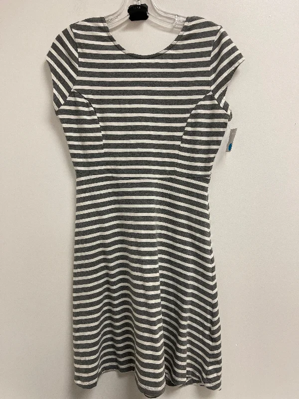 Special Savings Dress Casual Midi By Old Navy In Grey, Size: S