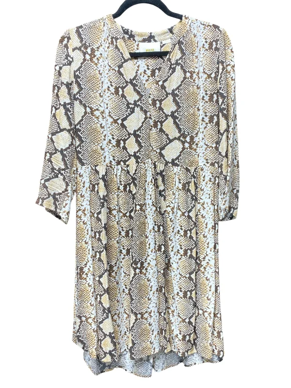 Great Bargains Dress Casual Short By Maeve In Snakeskin Print, Size: S