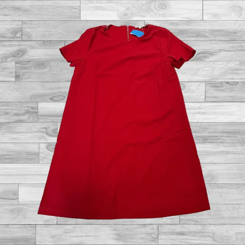 Reduced Prices Dress Casual Midi By Entro In Red, Size: S