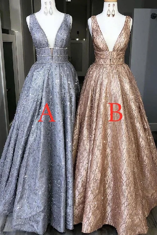 Instant Discount Amazing Unique V-neck Long Prom Dresses Gorgeous Modest Floor Length Party Dresses Instant Discount Amazing Unique V-neck Long Prom Dresses Gorgeous Modest Floor Length Party Dresses