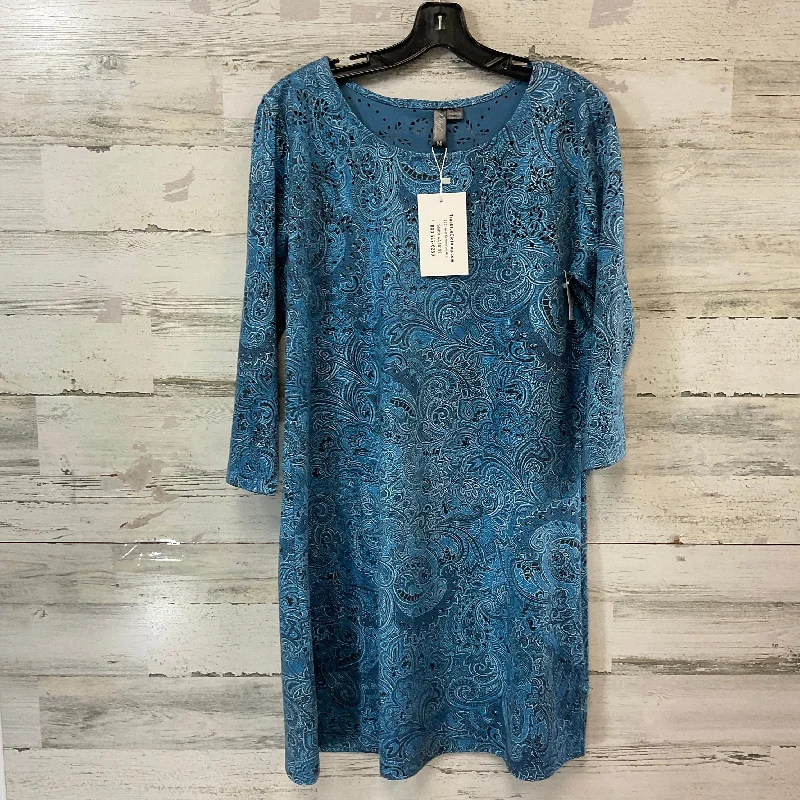 Lowest Price Dress Casual Short By Ethyl In Blue, Size: M