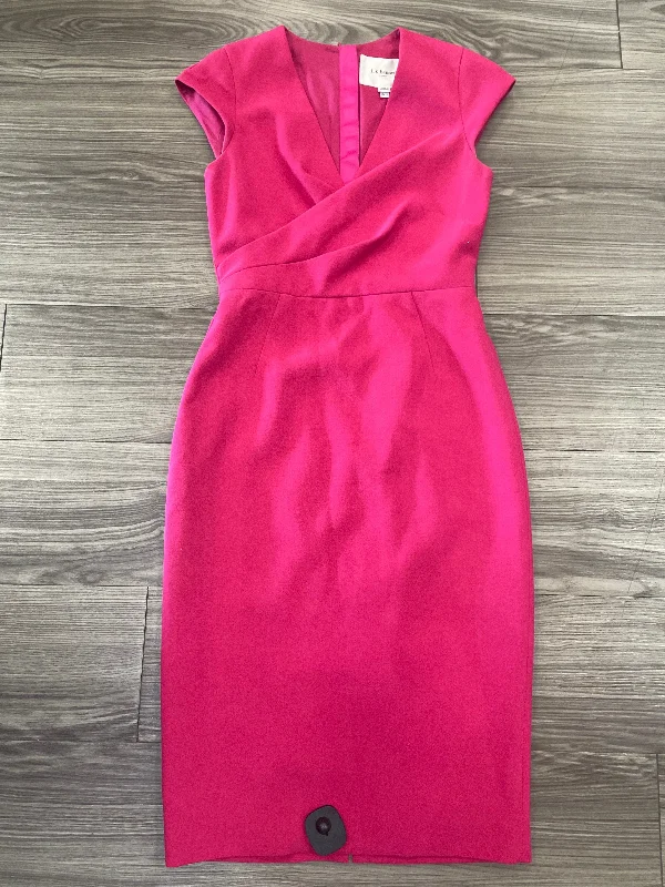 Bonus Savings Dress Work By Lk Bennett In Pink, Size: 4