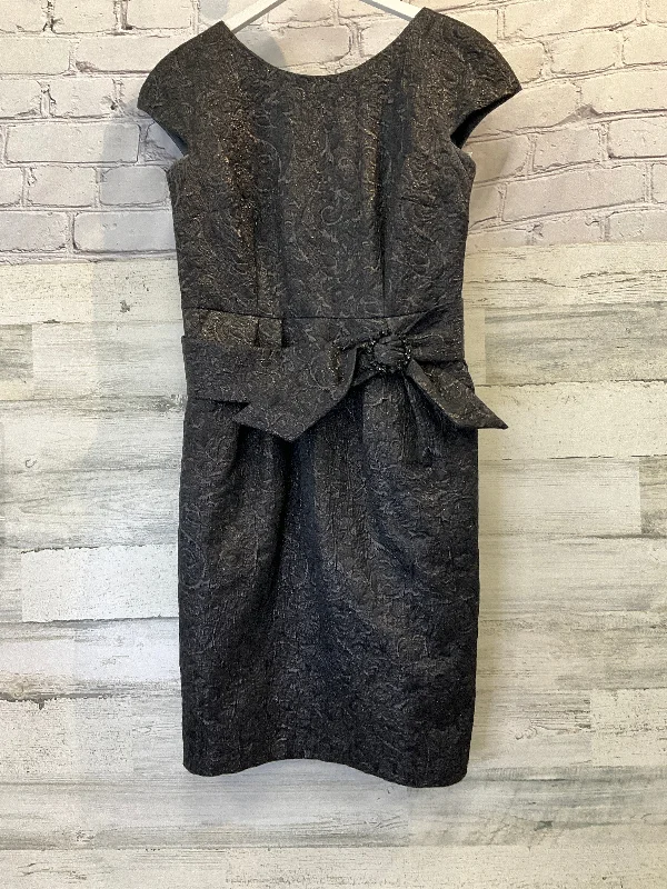 Super Bargain Dress Party Midi By Alex Evenings In Black, Size: M