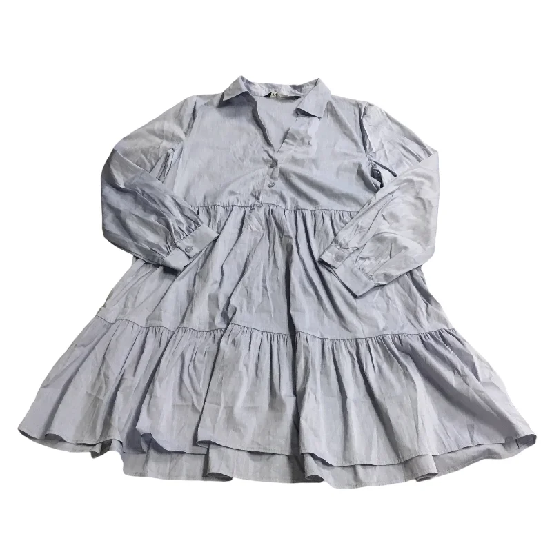 Friends and Family Sale Dress Casual Short By Zara In Blue, Size: M