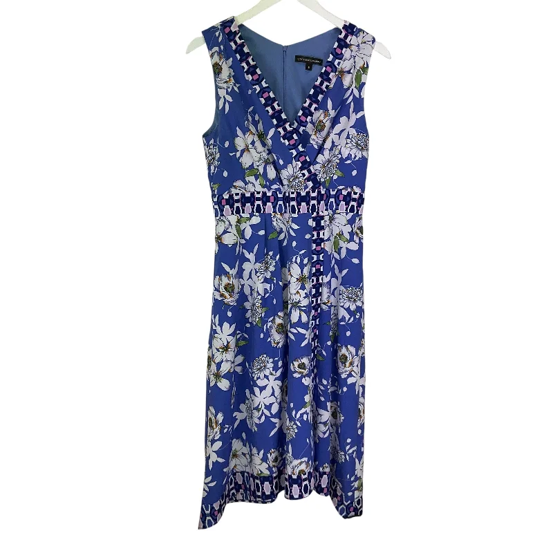 Price Smash Dress Casual Maxi By Chris Mclaughlin In Blue, Size: M