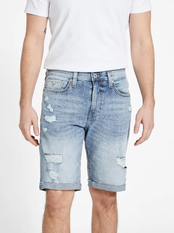 Act Fast Abby Denim Shorts