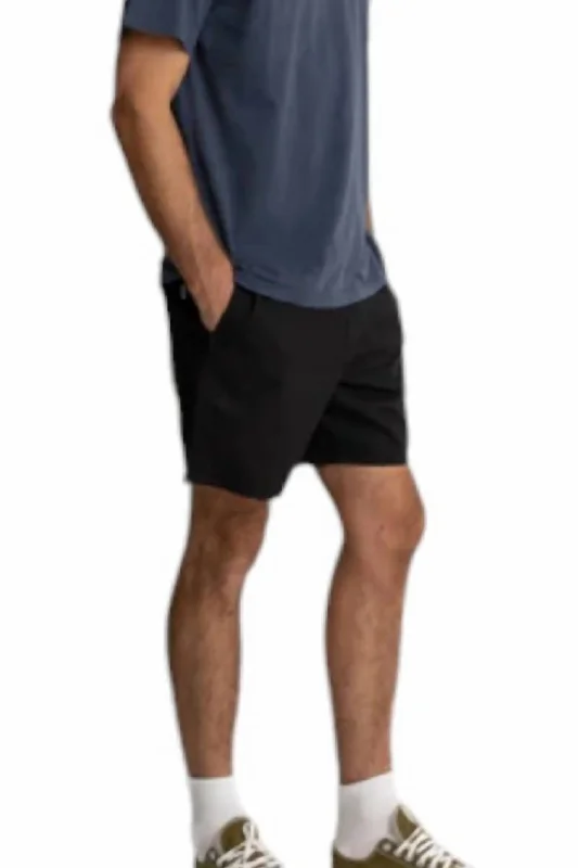 Great Bargains Classic Linen Jam Short In Vintage Black