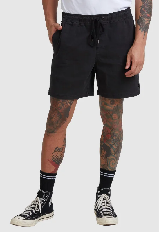 The Best Prices Escape Elastic 17" Walkshort In Black