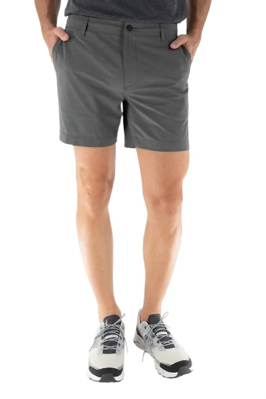 Super Sale Hybrid Shorts In Grey