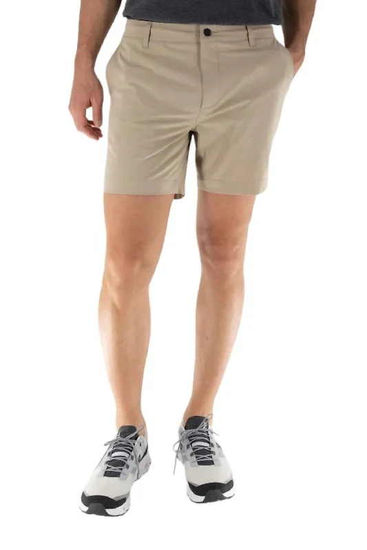 Fantastic Deals Hybrid Shorts In Sand