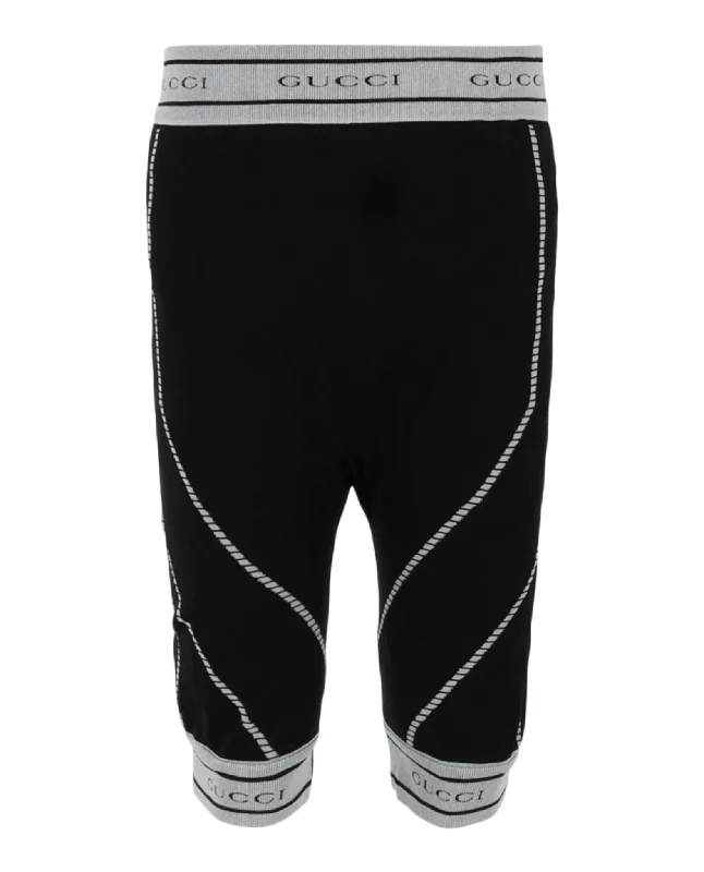 New Deals Jacquard Tubular Jersey Shorts