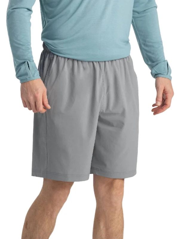 Deal Frenzy Men's Breeze Shorts 8" In Slate