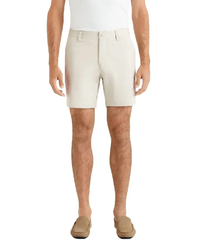 Don't Miss Men's Commuter Short In Stone
