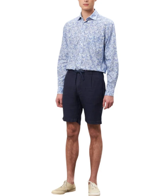 Early Access Men's Cotton Tank Shorts In Navy