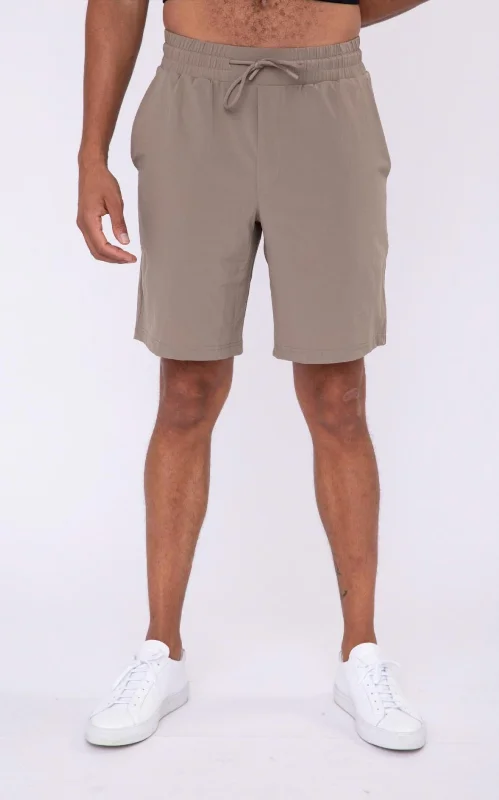 Instant Discount Men's Drawstring Shorts With Pockets In Tan