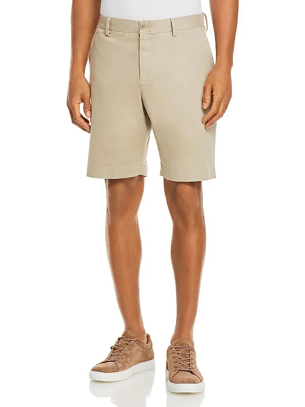 Referral Discount Mens Khaki 8" Inseam Chino Shorts