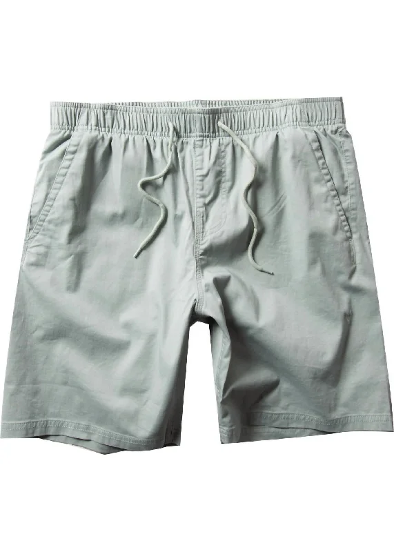 Deal Zone Men's No See Ums Eco 18" Ecolastic Walkshort In Sea Green